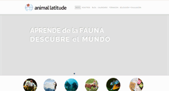 Desktop Screenshot of animallatitude.org